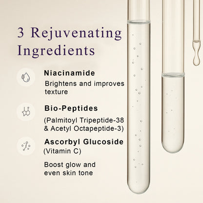 Sérum Ageluxe | Vitamine C, niacinamide et biopeptides